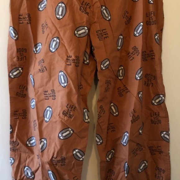 NWT LIFE IS GOOD FOOTBALL SLEEP/LOUNGE PANT XL - Picture 4 of 4